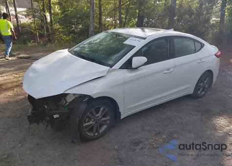 2018 Hyundai Elantra Value Edition из США, поврежденный, VIN 5NPD84LF1JH377457